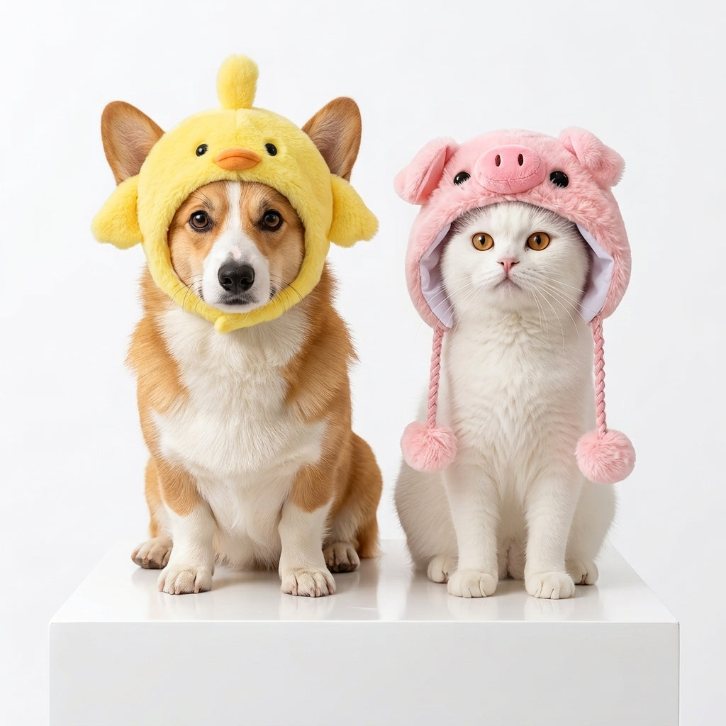 Farm Animal Pet Hat