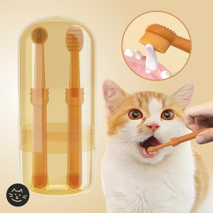 Cat Pet Cleaning Toothbrush